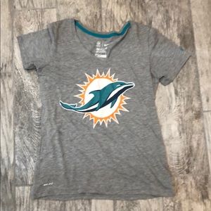 NFL Nike gray “Dolphins” tee